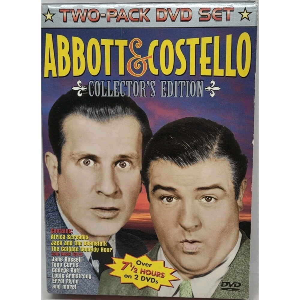 Abbott & Costello Collector's Edition 2-Pack DVD Set 2003 Diamond Entertainment